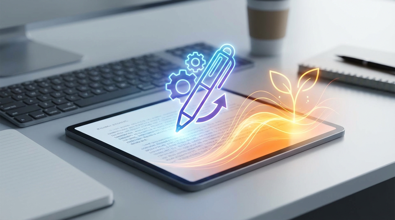 Revitalisieren Sie Ihren Text: Wie Sie mit dem Content Rewriter neues Leben einhauchen