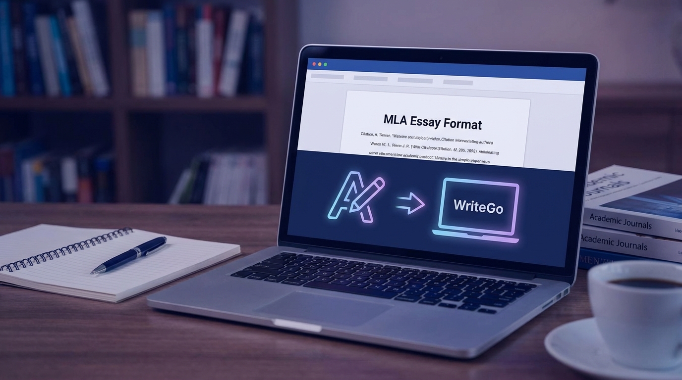 Setting Up an Essay in MLA Format: A Guide with WriteGo