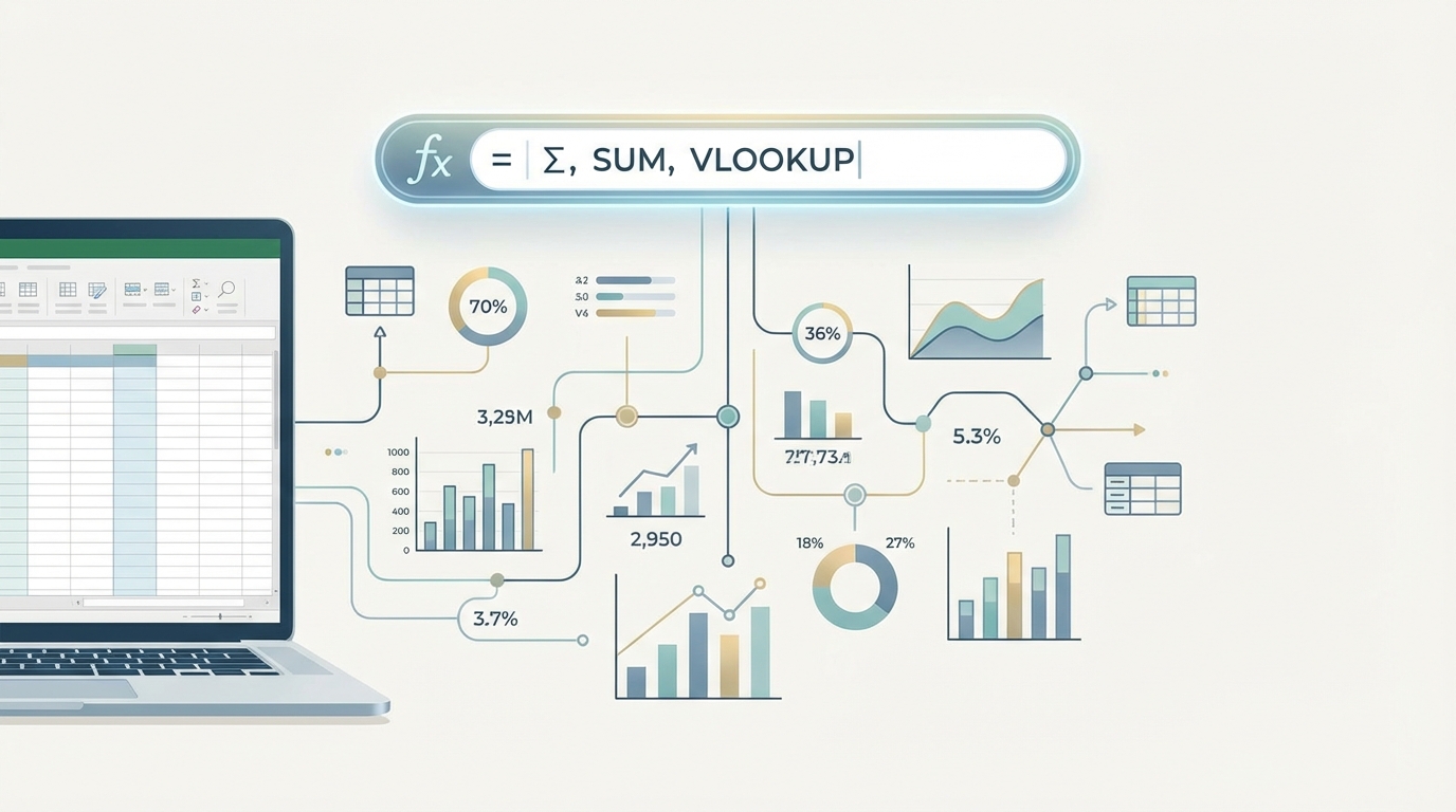 Meistern Sie Ihre Daten mit Excel-Formel-Expertise
